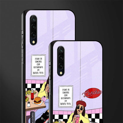 foodie diner glass case for mi a3 redmi a3 image-2