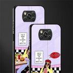 foodie diner glass case for poco x3 pro image-2