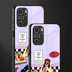 foodie diner glass case for redmi note 10s image-2