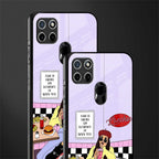 foodie diner glass case for realme c21 image-2