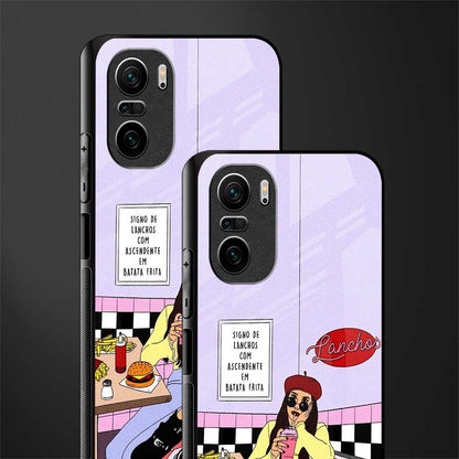 foodie diner glass case for mi 11x 5g image-2