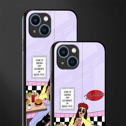 foodie diner glass case for iphone 13 image-2