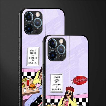 foodie diner glass case for iphone 14 pro max image-2