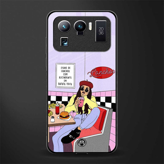 foodie diner glass case for mi 11 ultra 5g image