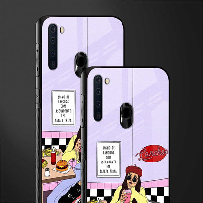 foodie diner glass case for samsung a21 image-2