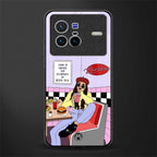 foodie diner glass case for vivo x80 image