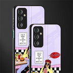 foodie diner back phone cover | glass case for samsung galaxy f23 5g