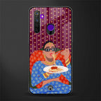 foodie queen glass case for realme 5i image