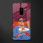 foodie queen glass case for samsung galaxy s9 image