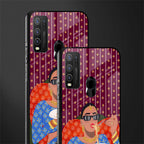 foodie queen glass case for vivo y50 image-2