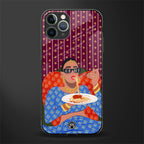 foodie queen glass case for iphone 11 pro max image
