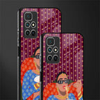 foodie queen glass case for redmi 10 prime image-2