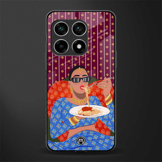 foodie queen glass case for oneplus 10 pro 5g image