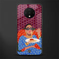 foodie queen glass case for oneplus 7t image