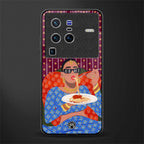 foodie queen glass case for vivo x80 pro 5g image