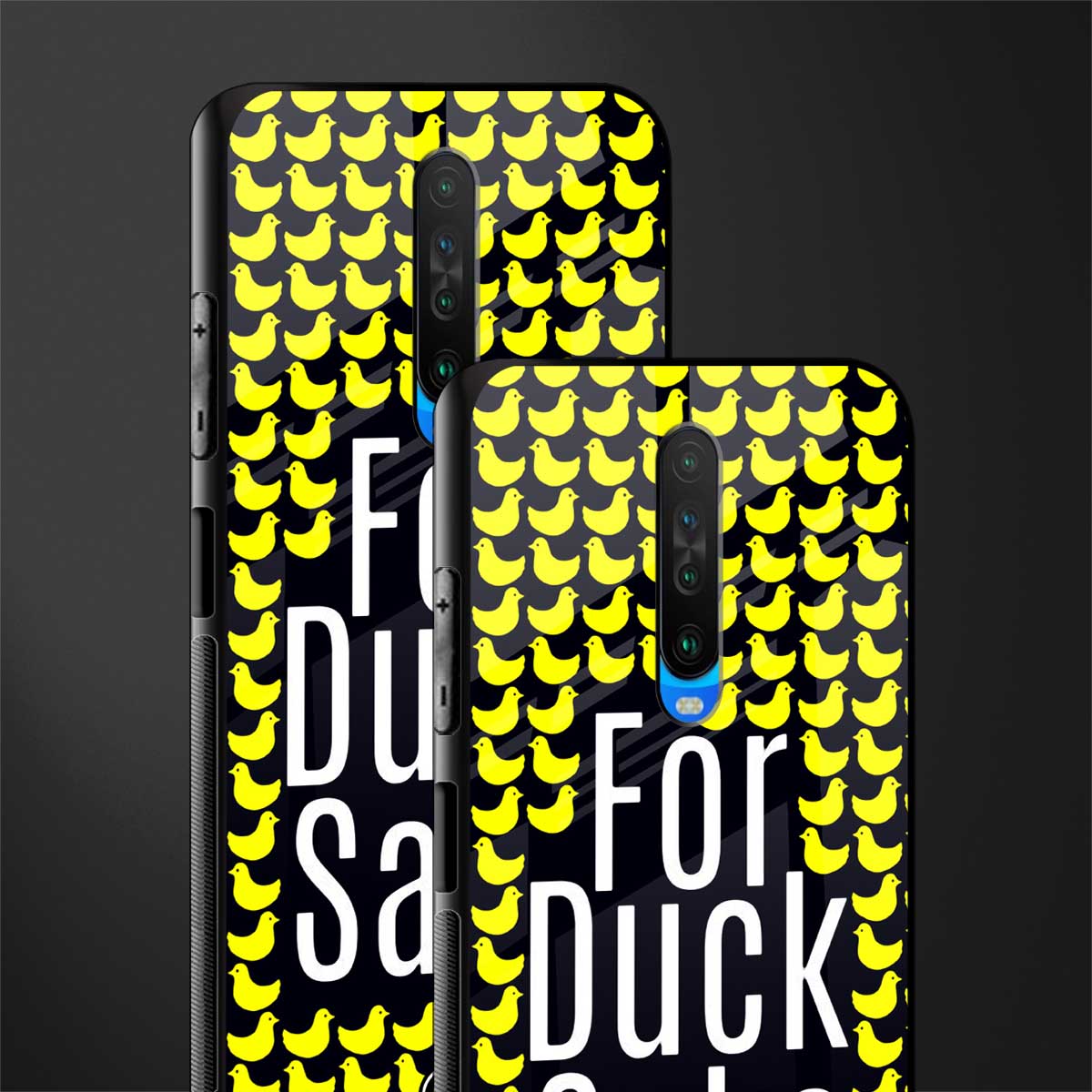 for duck sake glass case for poco x2 image-2