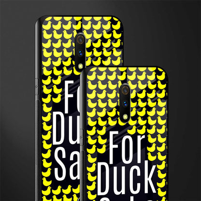 for duck sake glass case for oppo k3 image-2