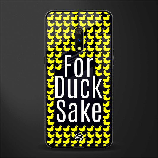 for duck sake glass case for oppo k3 image
