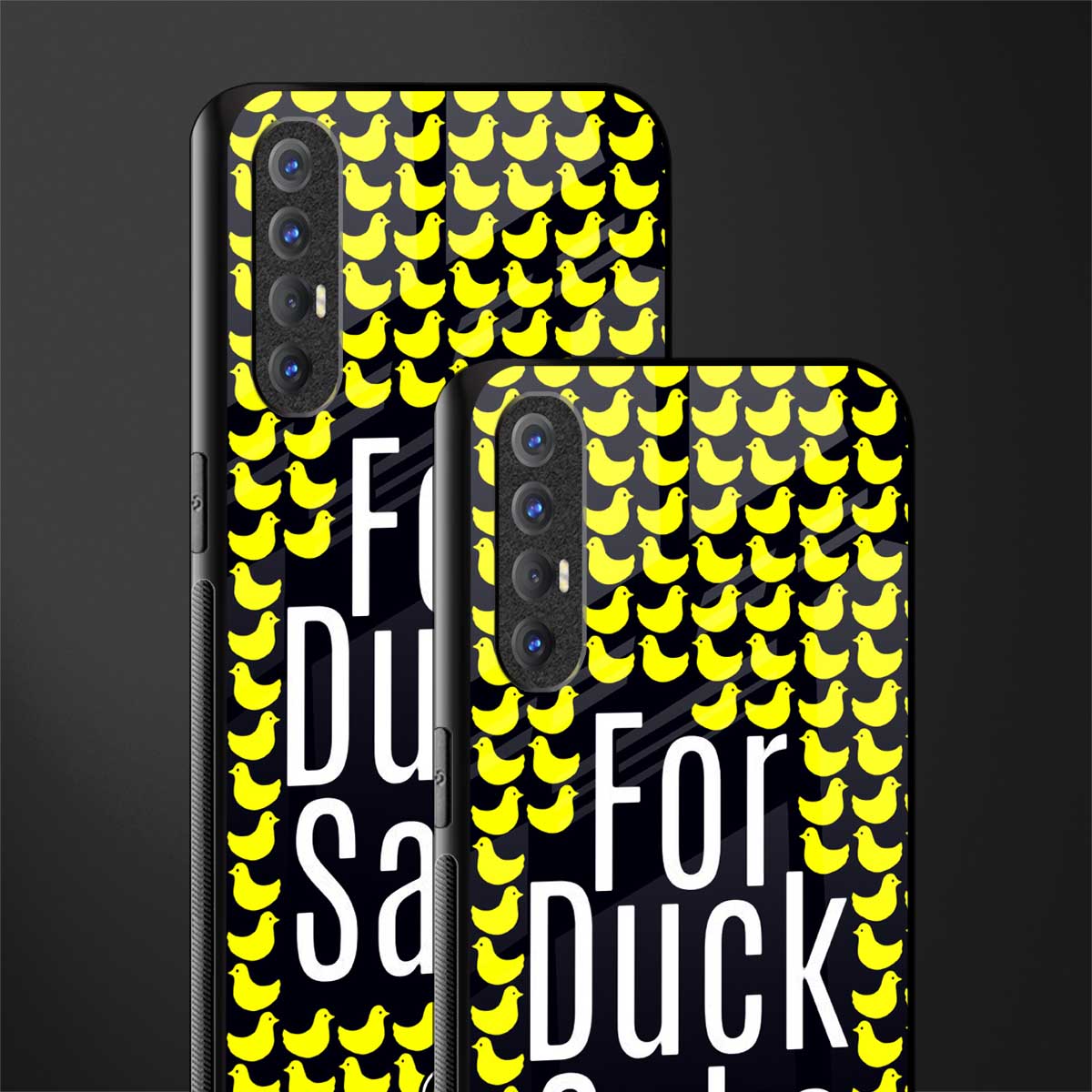 for duck sake glass case for oppo reno 3 pro image-2