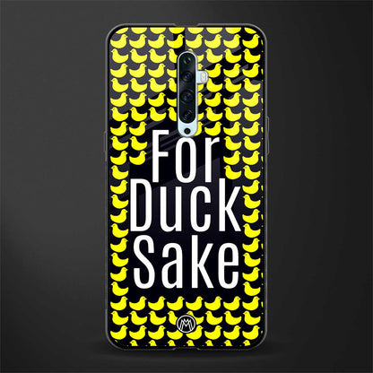 for duck sake glass case for oppo reno 2z image