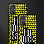 for duck sake glass case for samsung galaxy m51 image-2