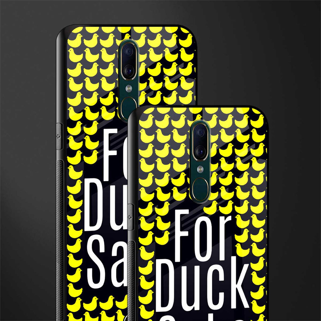 for duck sake glass case for oppo a9 image-2