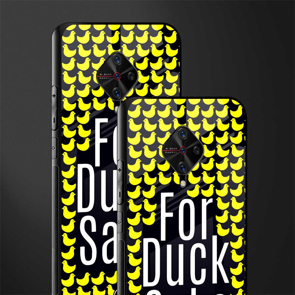 for duck sake glass case for vivo s1 pro image-2