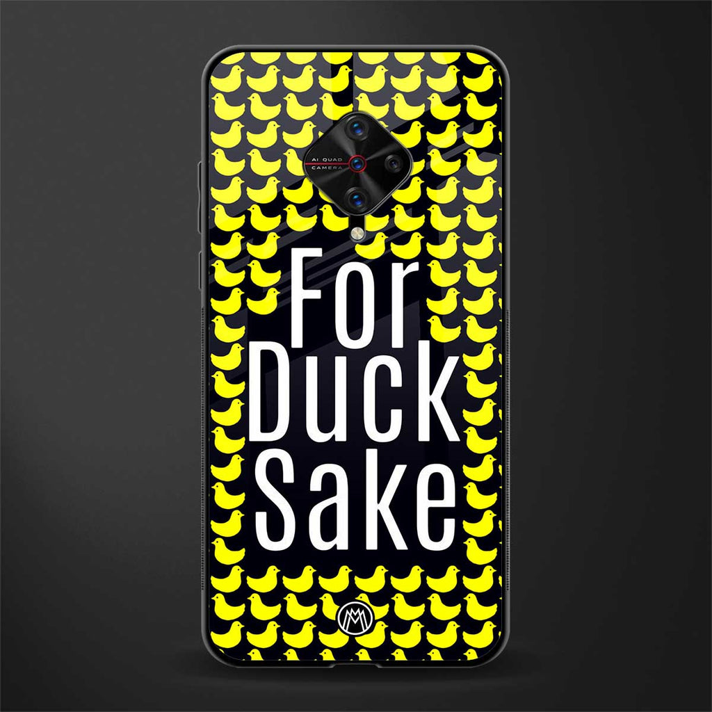 for duck sake glass case for vivo s1 pro image