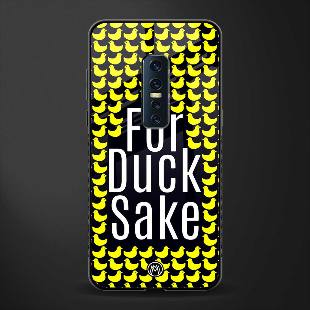 for duck sake glass case for vivo v17 pro image