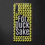 for duck sake glass case for vivo s1 image
