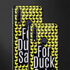 for duck sake glass case for vivo z1 pro image-2