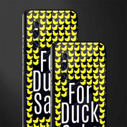 for duck sake glass case for vivo v15 pro image-2