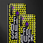for duck sake glass case for realme 5i image-2