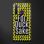 for duck sake glass case for realme narzo 10 image