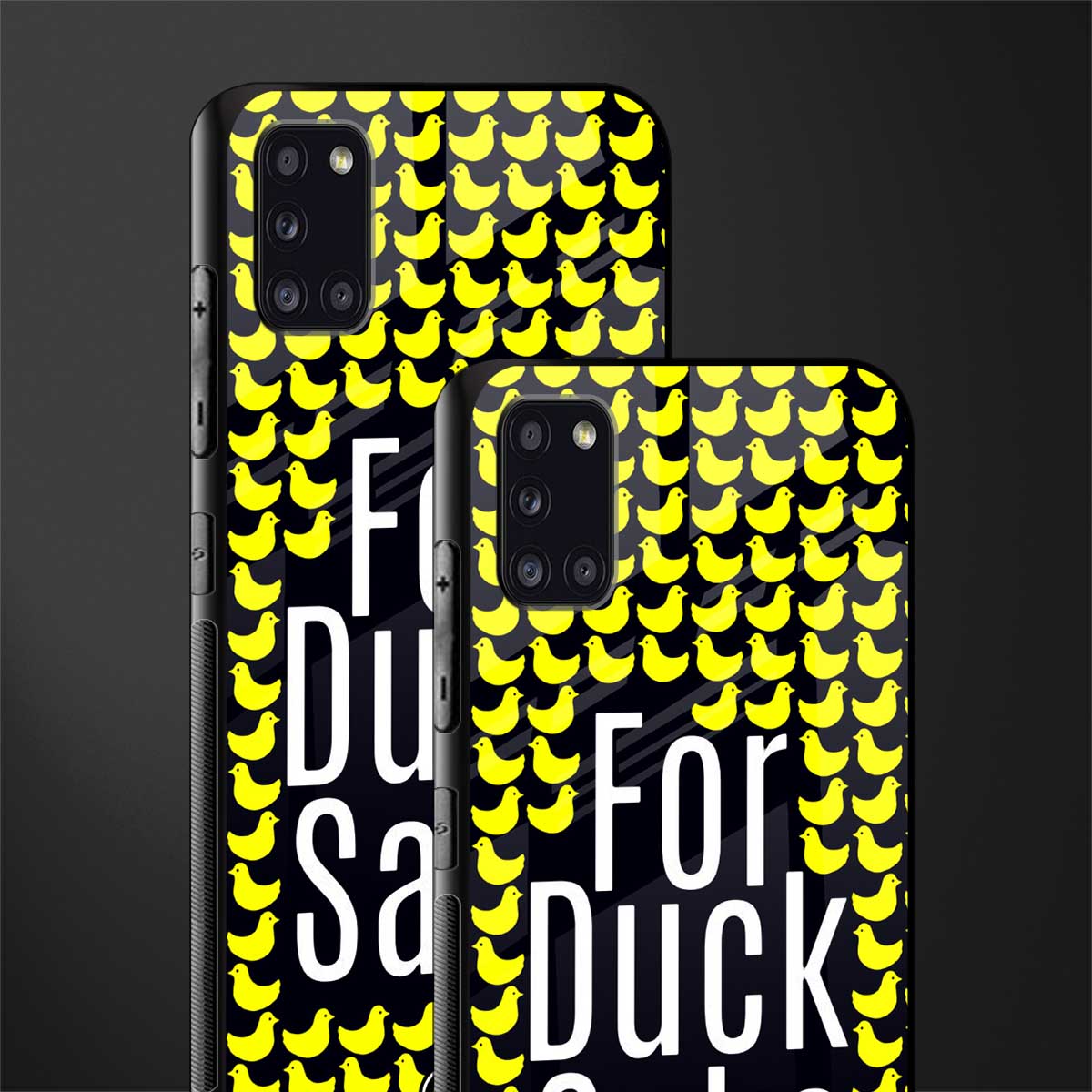 for duck sake glass case for samsung galaxy a31 image-2