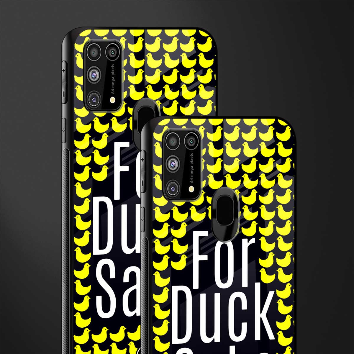 for duck sake glass case for samsung galaxy m31 prime edition image-2