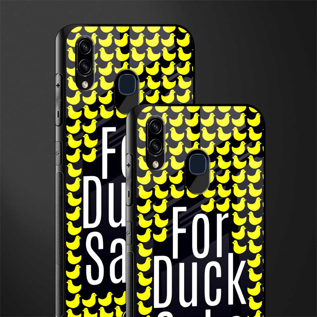 for duck sake glass case for samsung galaxy a30 image-2