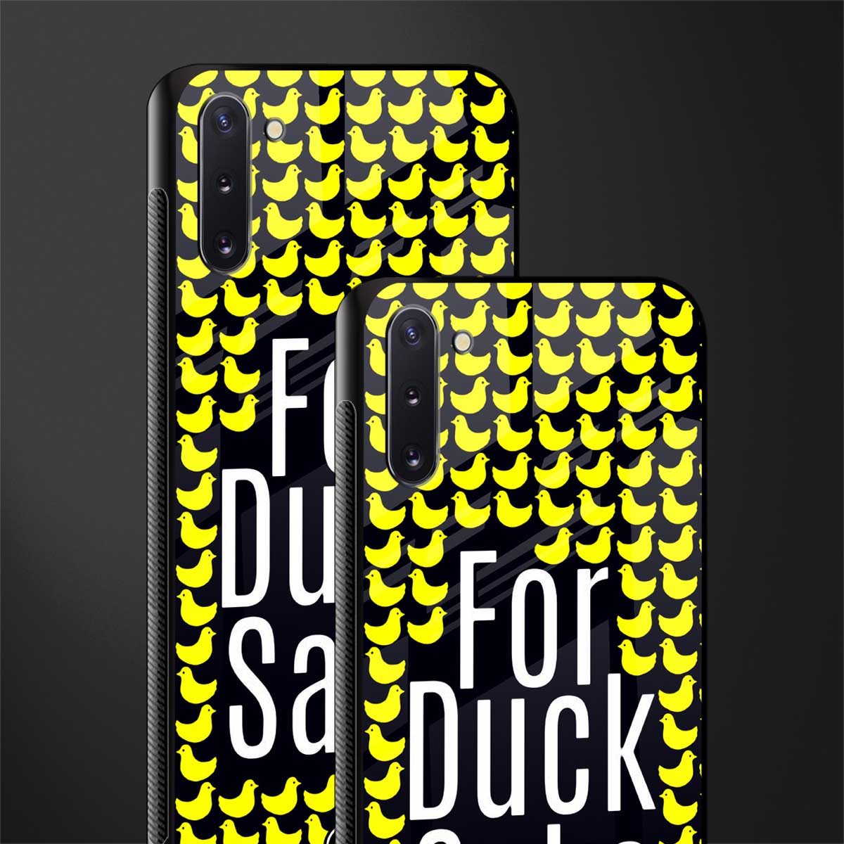 for duck sake glass case for samsung galaxy note 10 image-2