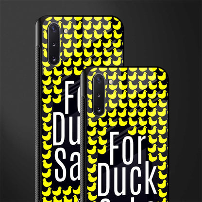 for duck sake glass case for samsung galaxy note 10 image-2