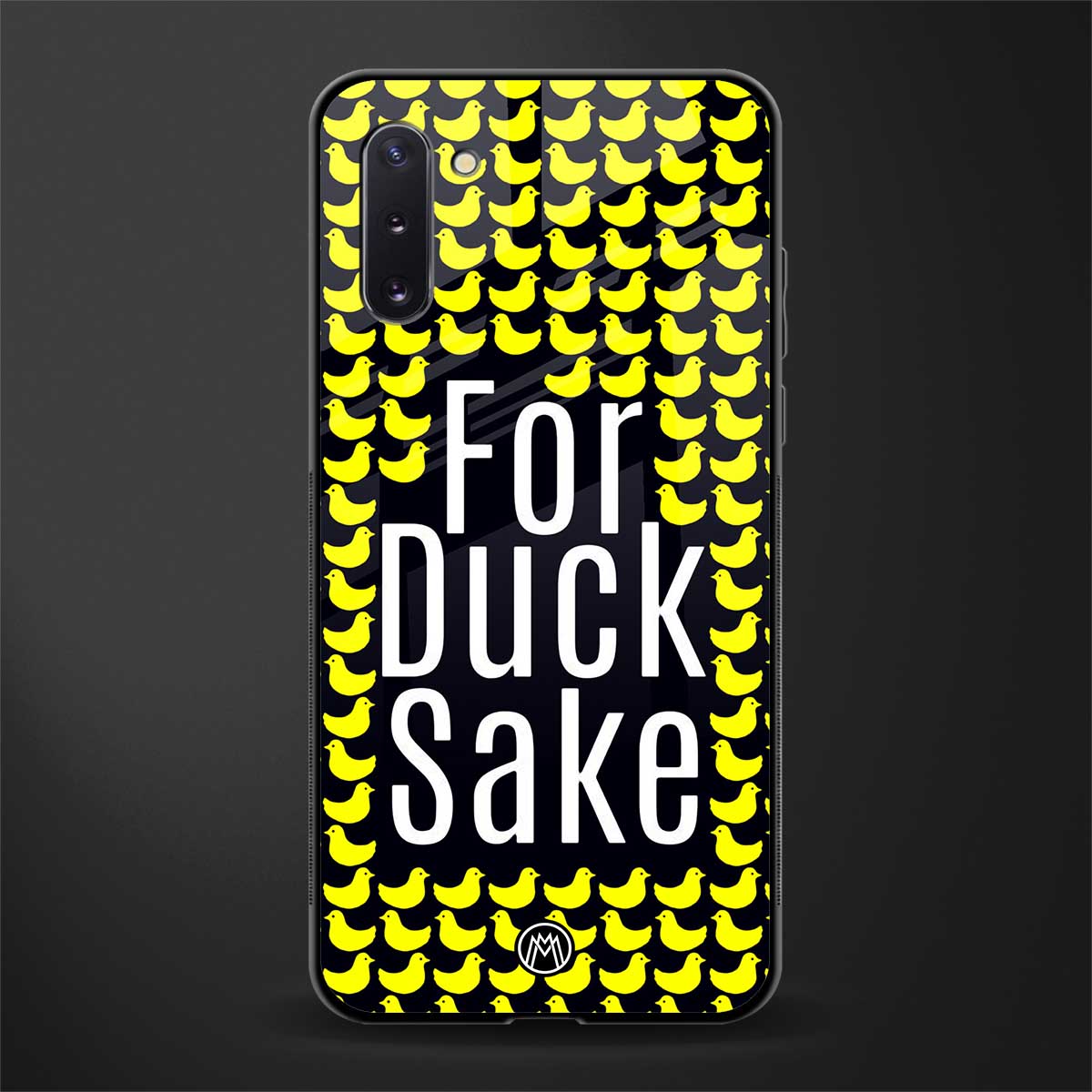 for duck sake glass case for samsung galaxy note 10 image