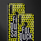 for duck sake glass case for redmi note 8 image-2