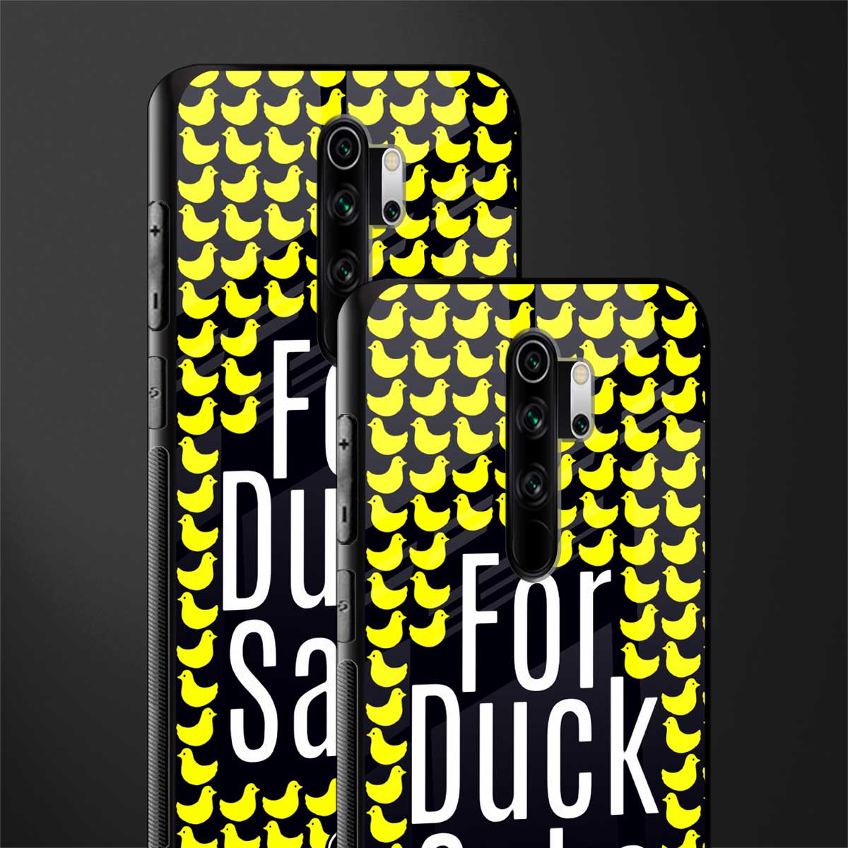 for duck sake glass case for redmi note 8 pro image-2