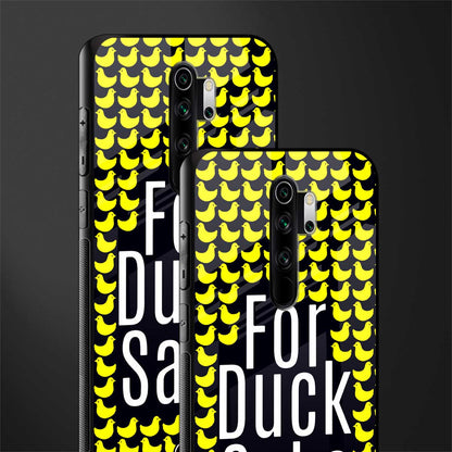 for duck sake glass case for redmi note 8 pro image-2