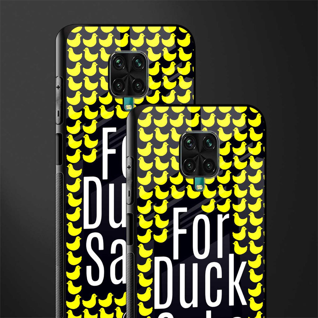 for duck sake glass case for redmi note 9 pro image-2