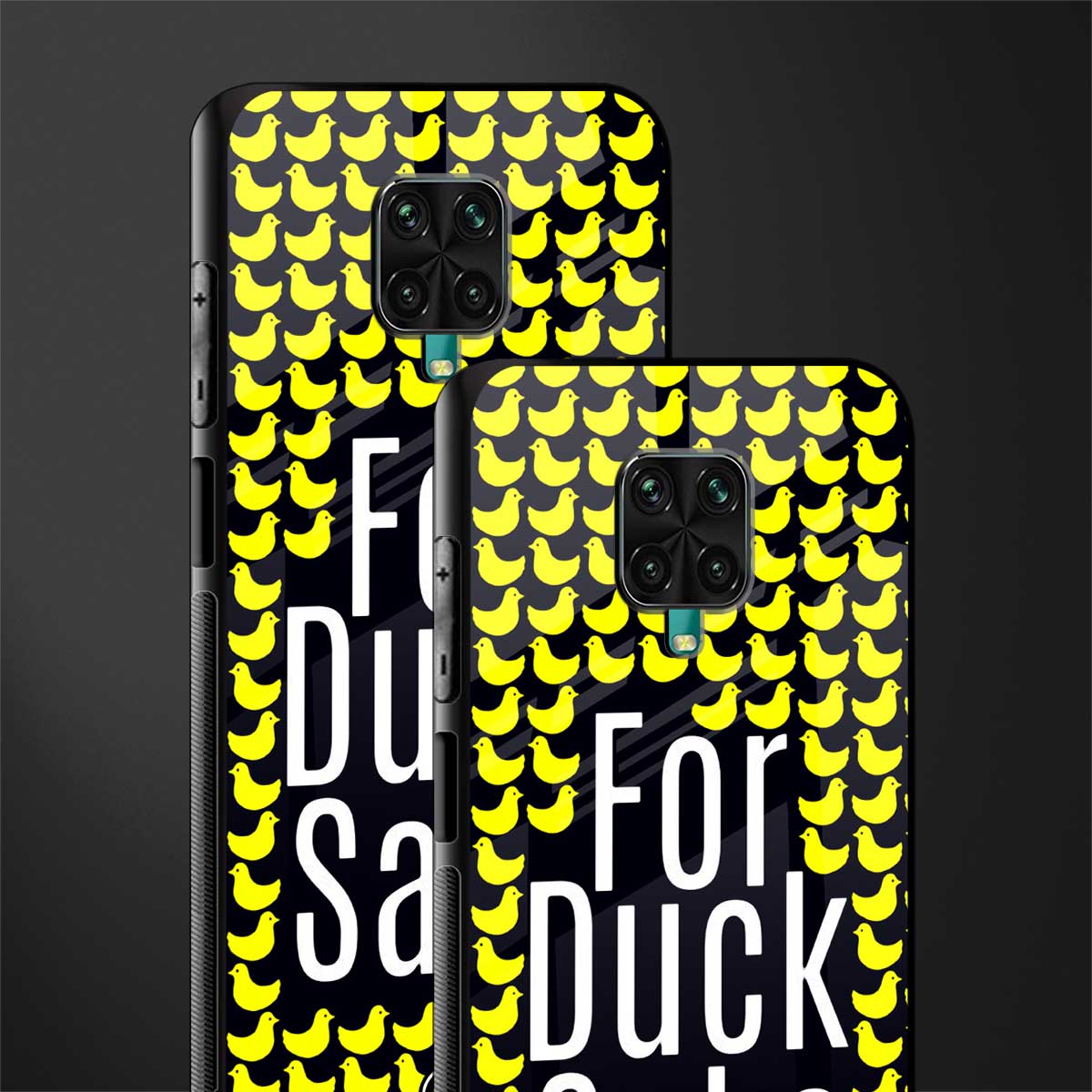 for duck sake glass case for redmi note 9 pro image-2