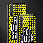 for duck sake glass case for realme 6 pro image-2