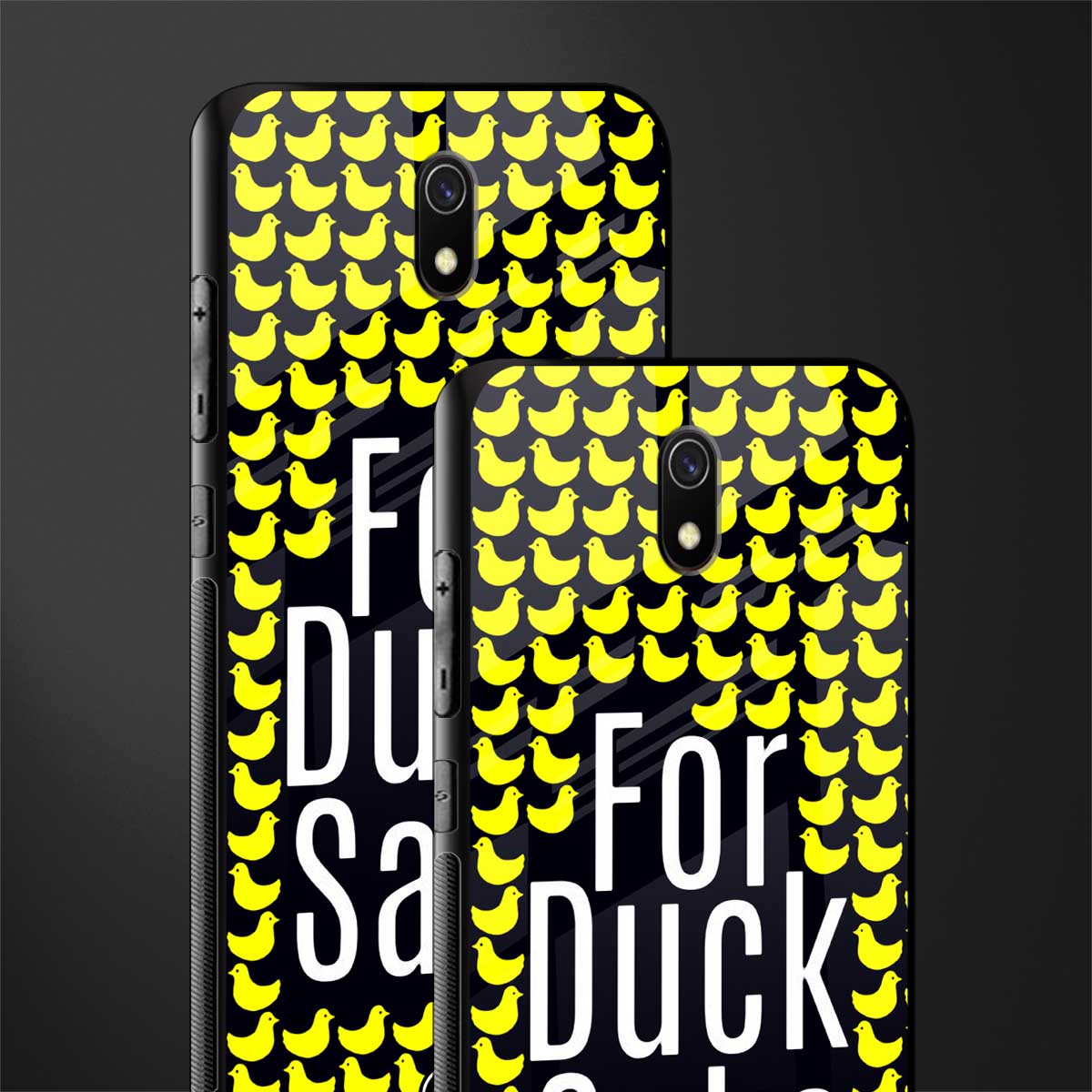 for duck sake glass case for redmi 8a image-2