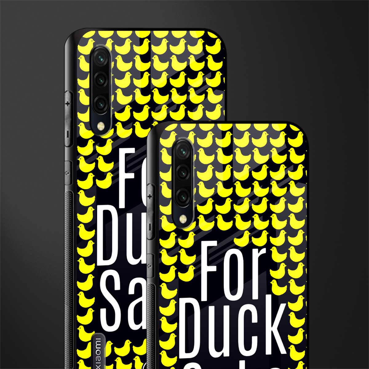 for duck sake glass case for mi a3 redmi a3 image-2