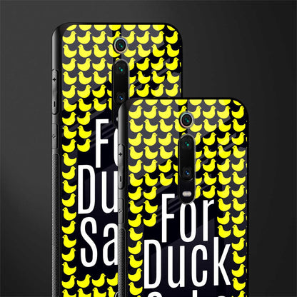 for duck sake glass case for redmi k20 image-2