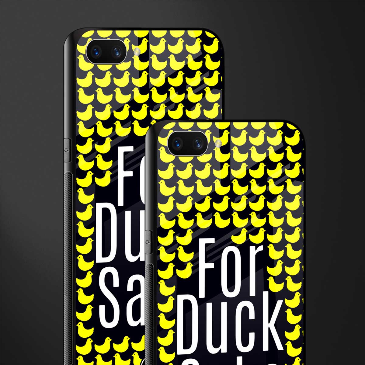 for duck sake glass case for oppo a3s image-2